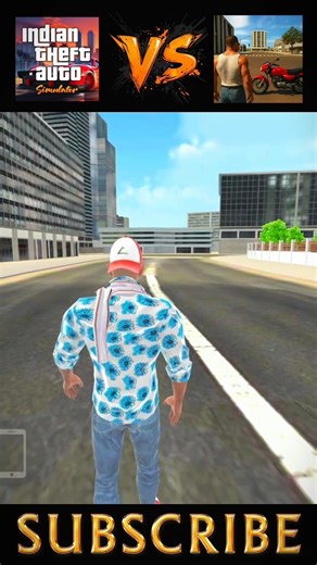 Indian theft auto vs Indian Bike Driving 3d challenge video 💥 #indiantheftauto #shorts