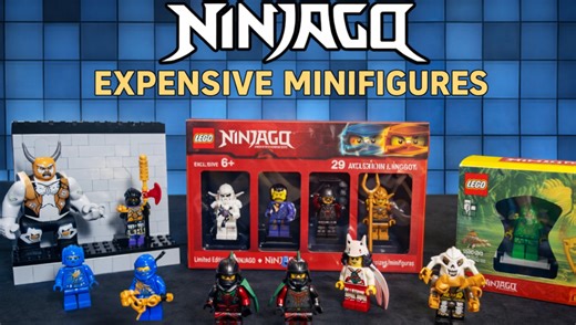 Top 10 most expensive LEGO Ninjago minifigures