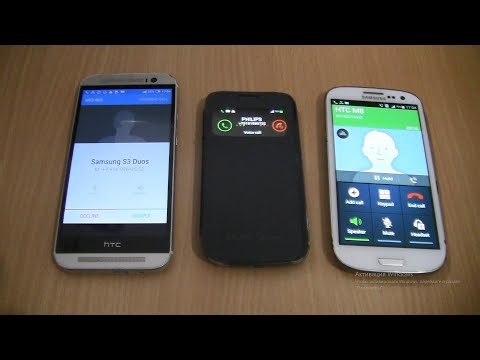 Over the Horizon Incoming call &Outgoing call at the Same Time Samsung S3 Duos+S4 Mini Cover+HTC M8