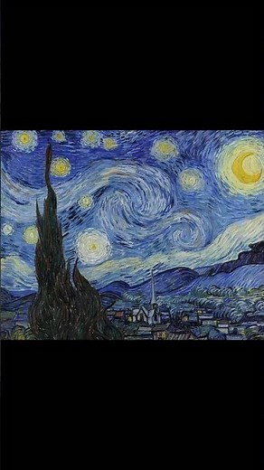 La Nuit étoilée (1889) De Vincent van Gogh (1853-1890)