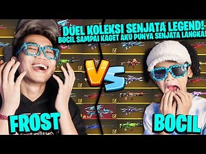 AKHIRNYA DUEL KOLEKSI SENJATA FROST DIAMOND VS BOCIL!!! DIA SAMPAI KAGET AKU PUNYA SENJATA LEGEND!!!