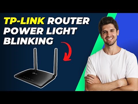TP Link Router Power Light Blinking? Here’s How to Fix It!