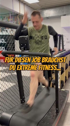 Für diesen Job brauchst du extreme Fitness…