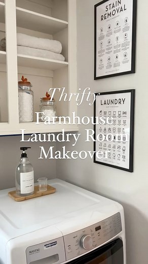 6.6K views · 67 reactions | Farmhouse Laundry Room Makeover …on a...