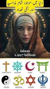 World’s Largest Religion is Christianity ✝️ | Shocking Facts 🌍 #shorts