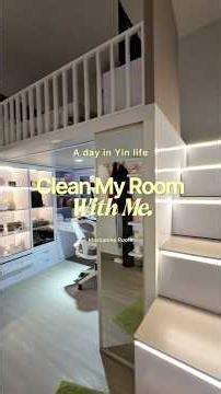 Clean My Mezzanine Room with Me ✨ #cleaning#room#roomtour#mezzanine