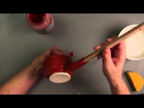 Glazing with Potters Choice