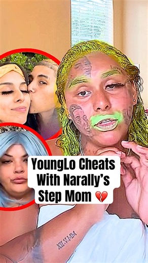 YoungLo Cheats With Narally’s Step Mom #shorts #narally #younglo