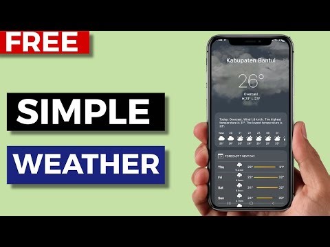 Best Free Simple Weather App for Android