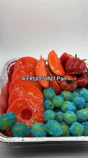 Candied Treats with 4 Fruits in One Pan