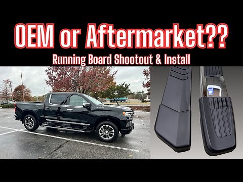 How to Install Running Boards & Review 2024 - 2025 Chevrolet Silverado
