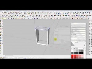 tuto creation de composant dynamique sketchup partie1