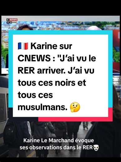 Karine Le Marchand et l'Observation du RER à Paris