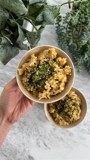 127K views · 18K reactions | Grandpa’s eggy rice✨ ▪️1 Cup Sushi Rice...