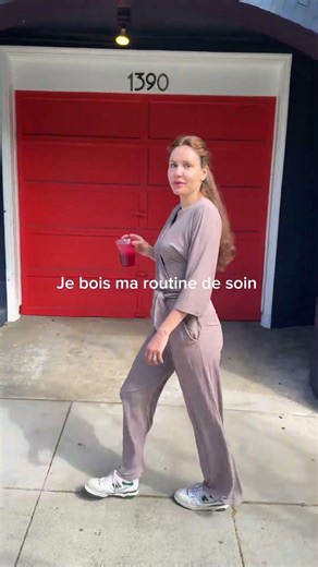 Je bois ma routine de soin 🍏🥕 #short #shorts #anei 😎