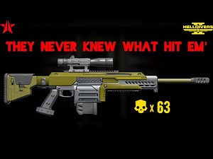 HELLDIVERS 2: DILIGENCE COUNTER SNIPER STEALTH GAMEPLAY (SOLO MAX DIFFICULTY ALL CLEAR NO DEATHS)