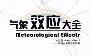 气象效应大全—β效应