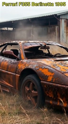 ASMR Ferrari F355 Berlinetta 1995 Full Restoration | Ezra Car Revival