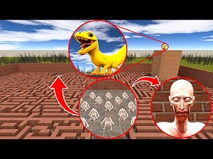 DINOSAURO BANANAURO VS SCP 096 In Garry's Mod #139