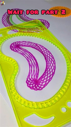 From Simple Gear Movement to Beautiful Spirograph Art 😲🎯 #Transformation #Spirograph #Art #shorts