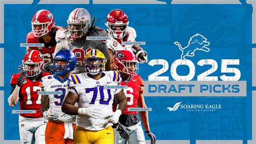 Watch highlights from the entire 2025 Detroit Lions Draft Class. | Detroit Lions