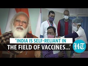 3.6K views · 83 reactions | ‘India conducting biggest #CovidVaccine programme in the world’: Prime Minister Narendra Modi PM Modi said, “We are vaccinating our citizens faster than anywhere in the world. In just 15 days, India has vaccinated over 30 lakh corona warriors." #MannKiBaat | Hindustan Times | Facebook