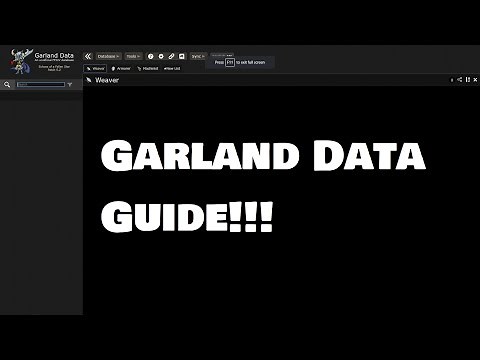 [FFXIV] Garland Data Guide 2020 | Juni's FFXIV Guides/Tutorials