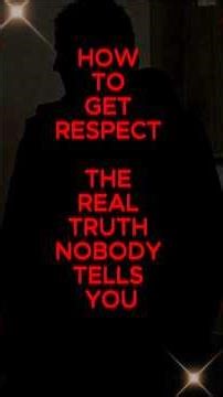 Psychology Secrets: How to Earn Genuine Respect (No Aggression)