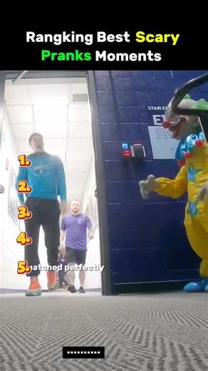 Scary prank gone wild 😱😂 He jumped SO high! #shorts