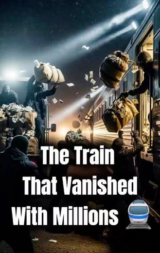 A moving train… full of money… suddenly vanished. #crimestory #truecrimestories #unsolvedmystery