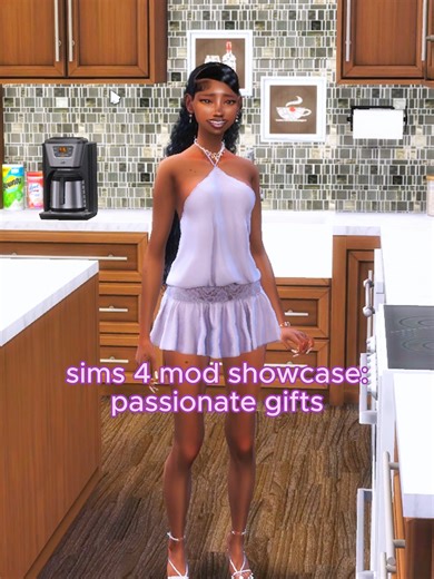 this mod is so cute it adds designer bags plus so many options for gifts and using them. you can wear the bag too im in love its a must have from now on #sims #sims4 #sims4cc #sims4tok #sims4mods #sims #fypシ゚viral #foryoupage #simstok #sims4cas #sims4story #sims4casmakeover
