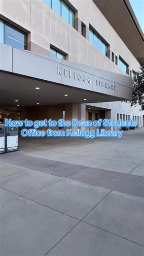 CSUSM Dean of Students Office | Need help finding us? 📍 Here’s a quick walk-through from the library to the Dean of Students Office, stop by anytime! #CSUSM #DOS_CSUSM | Instagram