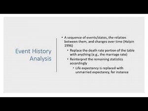 Applications of Life Tables