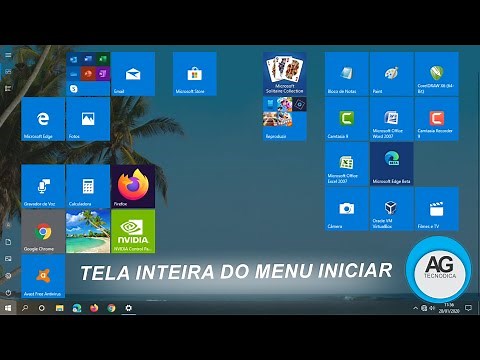 Full Screen Windows 10 START Menu