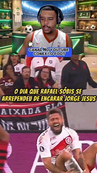 The day Rafael Sóbis faced Jorge Jesus and regretted it! 😱🔥 #flamengo