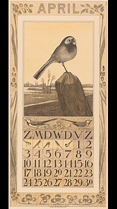 5.7K views · 59 reactions | Calendar page for April from different years by Theo Nieuwenhuis (Dutch, 1866-1951) #calendar #april #t#theonieuwenhuis #darkandfantasticarts #art #painting #illustrations #artgallery #artcollector #a#artlovers | Dark and fantastic arts | Facebook