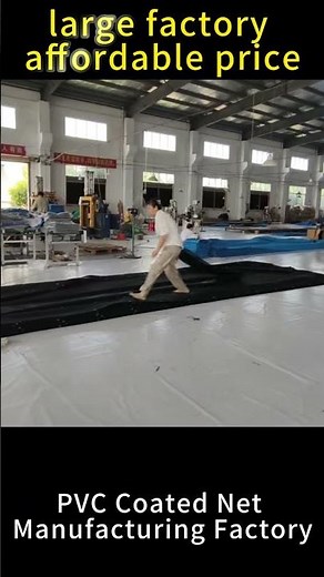 Inside the Factory: How PVC Mesh Is Made with Precision and Strength