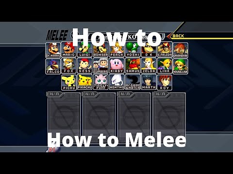 Unlocking All Melee Characters - Super Smash Bros. Melee