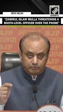 “Threatening a booth-level officer over the phone” BJP’s Sudhanshu Trivedi slams TMC Govt