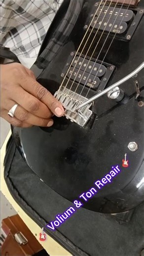 🎶 Guitar Volume Aur Tone Knob Repair | 100% Working Trick 💯 #electricguitar