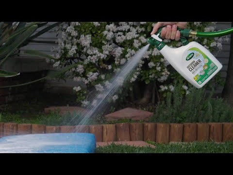 How to Use Scotts® Outdoor Cleaner Plus OxiClean™ Hose End Ready-to-Spray