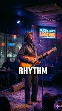 Under neon lights and midnight skies, the blues still speaks from the heart. 🎸