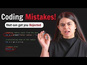 How to write Code in Interviews? | Placement & Internship Edition