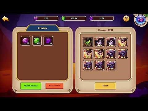 How To Delete / Get Rid of Heroes in Idle Heroes