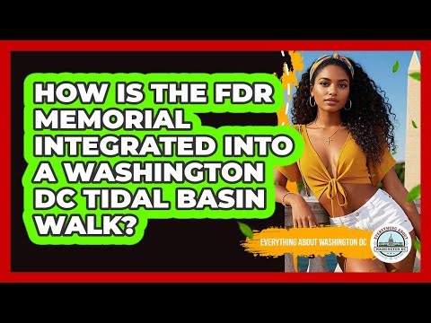 How Is The FDR Memorial Integrated Into A Washington DC Tidal Basin Walk?
