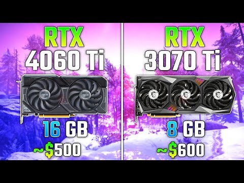 RTX 4060 Ti 16GB vs RTX 3070 Ti | Test in 7 Games