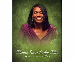 Elouise Renee Sledge Ellis Obituary (2025) - Jacksonville, FL - C.L. Page Mortuary - Jacksonville