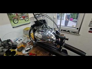JAWA 350 Type 354 Complete restoration to JAWA 350 Type 634 with high-gloss polished case