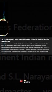 2399 players fight it out at Delhi GM Open 2025! Edit: @sunle_anmol #Chess #chessbaseindia #delhigmopen | ChessBase India