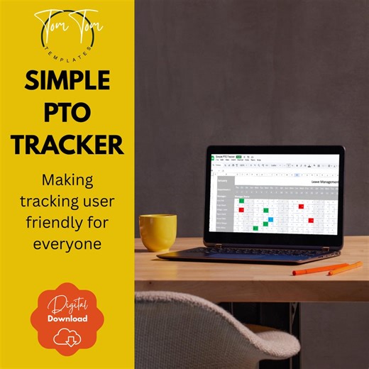 Simple PTO Tracker - Etsy